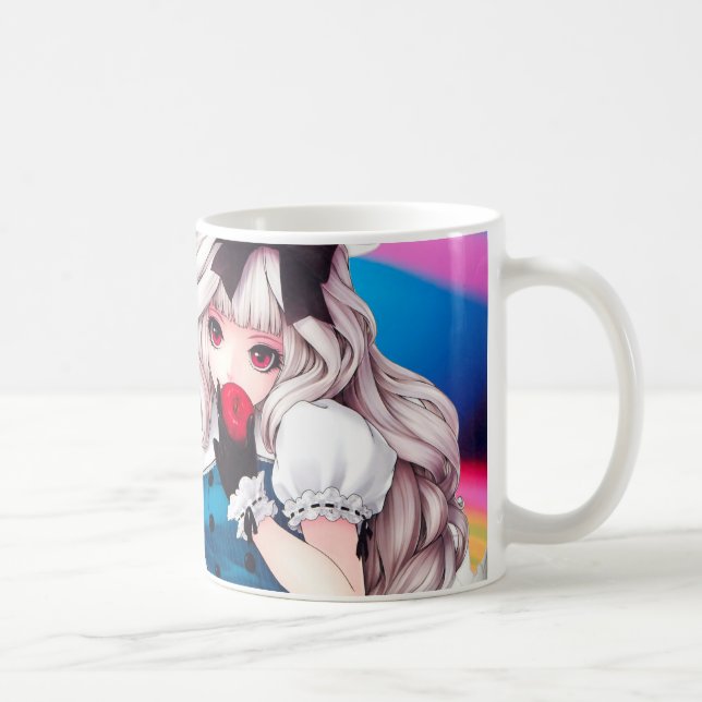 Mug Anime Girl Art (Droite)