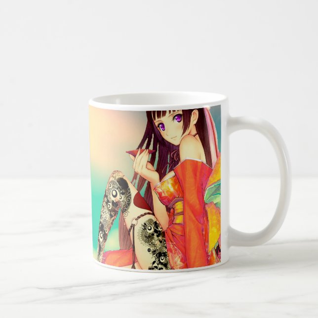 Mug Anime girl art (Droite)