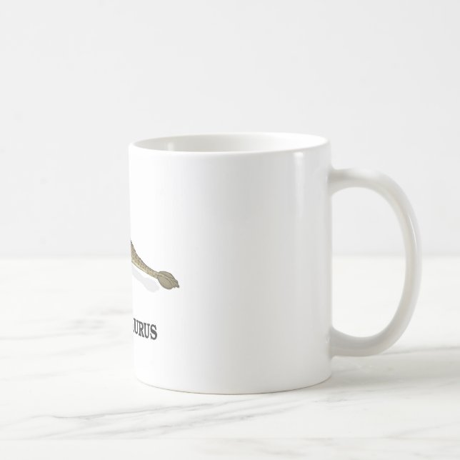 Mug Ankylosaurus (dinosaure fondu de lézard) (Droite)