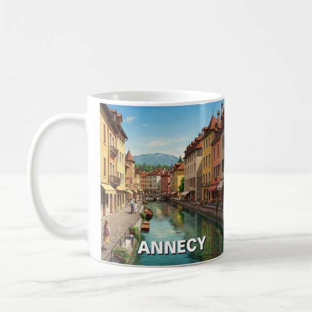 Mug Annecy France (Gauche)