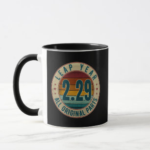 Mug Année bissextile vintage 29 février Toutes les piè