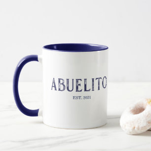 Mug Année bleue d'Abuelito