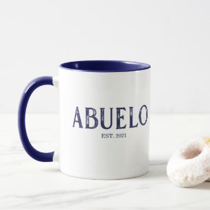 Mug Année de création de Blue Abuelo