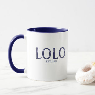 Mug Année d'établissement de Blue Lolo