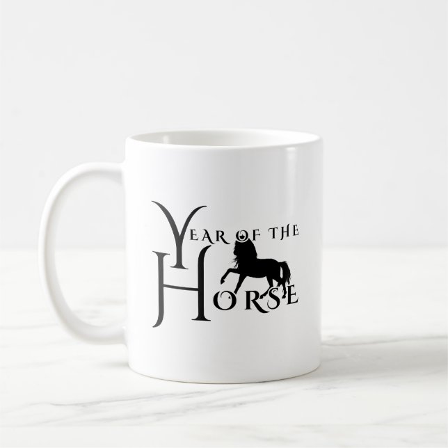Mug Année du cheval (Gauche)