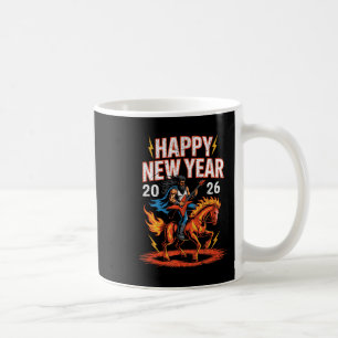 Mug Année du Cheval de Feu – Nouvel An du zodiaque chi
