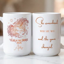 Année du Cheval Motivationnel