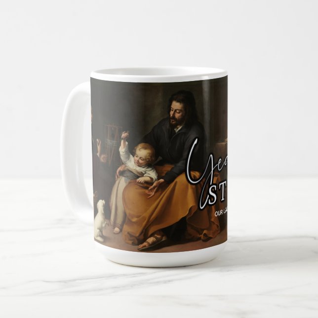 Mug Année du Commémoration religieuse catholique Saint (Devant gauche)