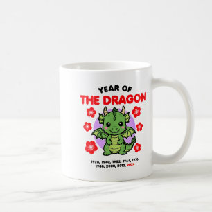 Mug Année du Dragon 2024 Nouvel An Chinois Zodiaque K