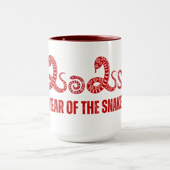 Mug Année du serpent 2025 (Centre)