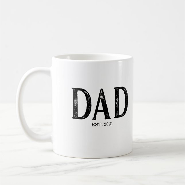 Mug Année papa établie (Gauche)