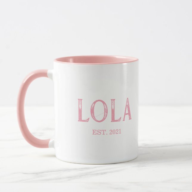 Mug Année Pink Lola (Gauche)