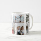 Année pleine de souvenirs Collage photo et faits s