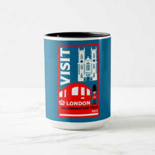 Mug Année royale du couronnement 2023 Londres