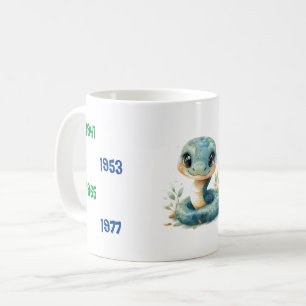 Mug Années chinoises du serpent 1941 à 2025