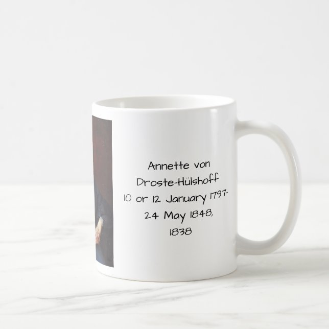 Mug Annette von Droste-Hulshoff 1838 (Droite)