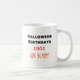 Mug anniversaire 1951 de Halloween
