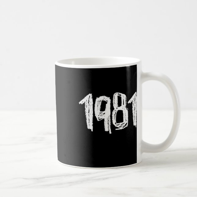 Mug Anniversaire 1981 (Droite)