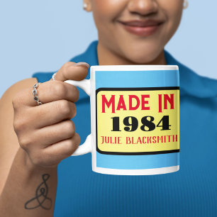 Mug Anniversaire 1984 40e anniversaire quarante ans