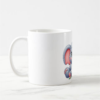 Mug Anniversaire 1 an Éléphant Bébé