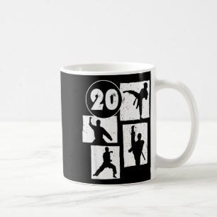 Mug Anniversaire 20 ans Karaté Taekwondo Garçon 20 ans