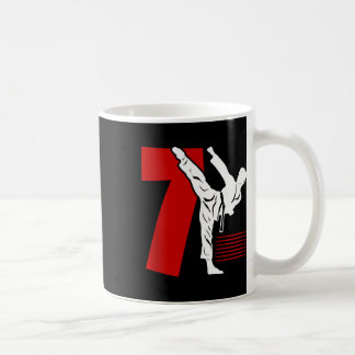 Mug Anniversaire 7 ans Karaté Enfants 7 ans Karaté Ann