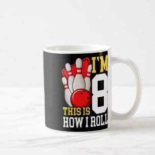 Mug Anniversaire Bowling 8 Ans 8ème Enfants Garçons G