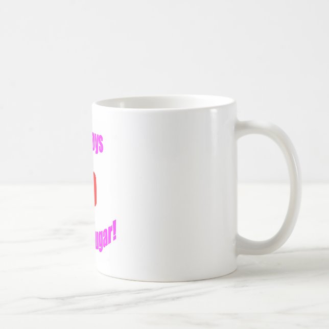 Mug Anniversaire de 69 pumas (Droite)