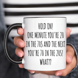 Mug Anniversaire de 70 ans drôle