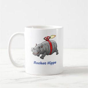 Mug Anniversaire de Hippo Fusée
