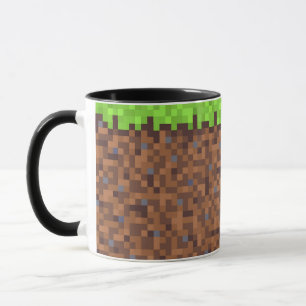 Mug Anniversaire de joueur d'herbe de pixel