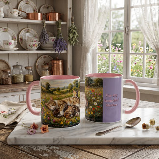 Mug Anniversaire de Mère Prairie de Fleurs Sauvages Ch
