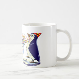 Mug Anniversaire de pingouin