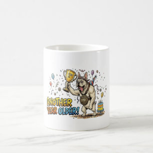 Mug Anniversaire de survie de drôle de Bouledogue Fran