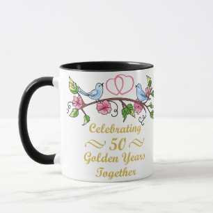 Mug Anniversaire du Mariage d'or