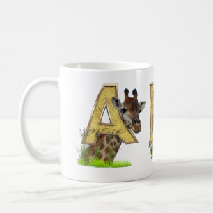 Mug Anniversaire - Monogramme majuscule - lettre B