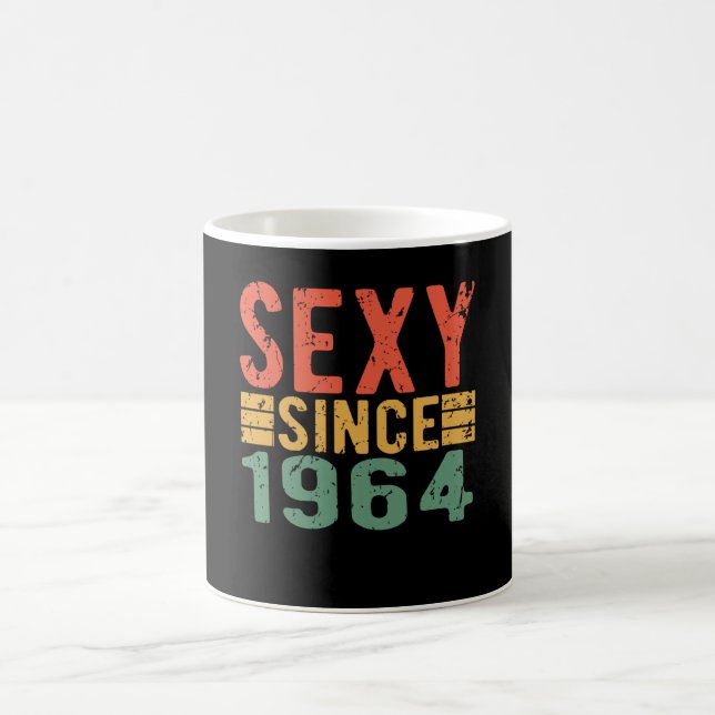Mug Anniversaire Vintage 1964 (Centre)
