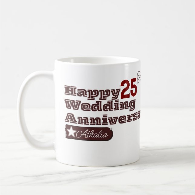 MUG ANNIVERSERY DE HEUREUSES ÉLECTRICITÉS (Gauche)