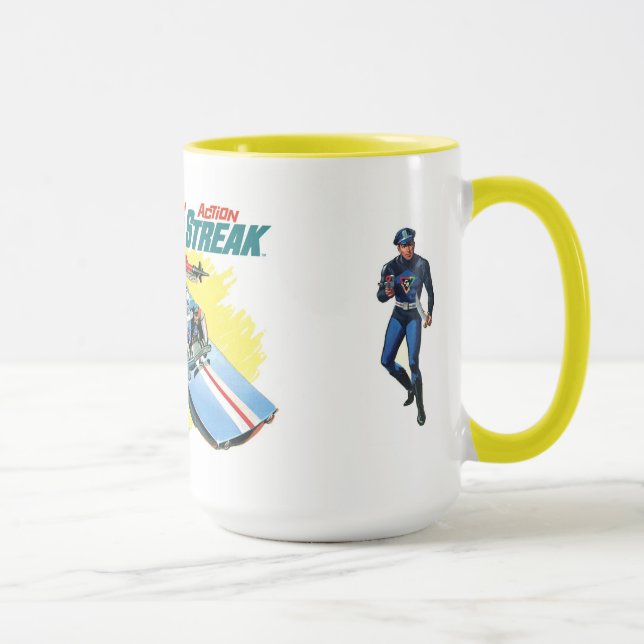 Mug Annonce argentée de cru de filet (Droite)