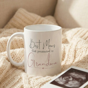 Mug Annonce de grossesse Cadeau Promu Grand-mère