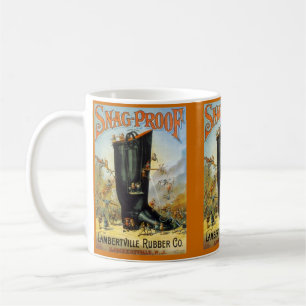 MUG ANNONCE ET ELFES DE BOTTE EN CAOUTCHOUC CO DU ~