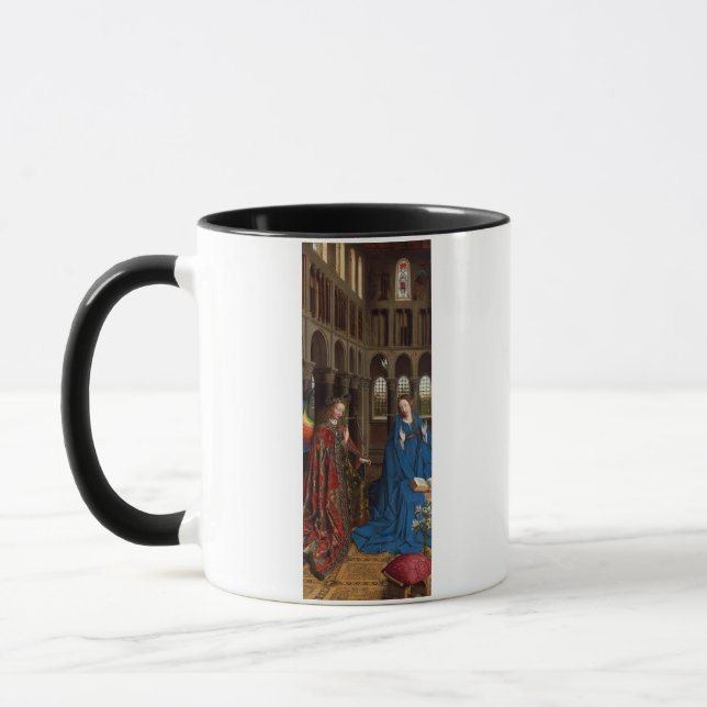 Mug Annonce par Jan van Eyck (Gauche)