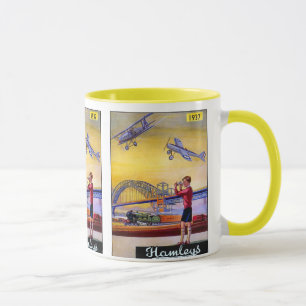 Mug Annonce vintage : Hanleys Toy Avion