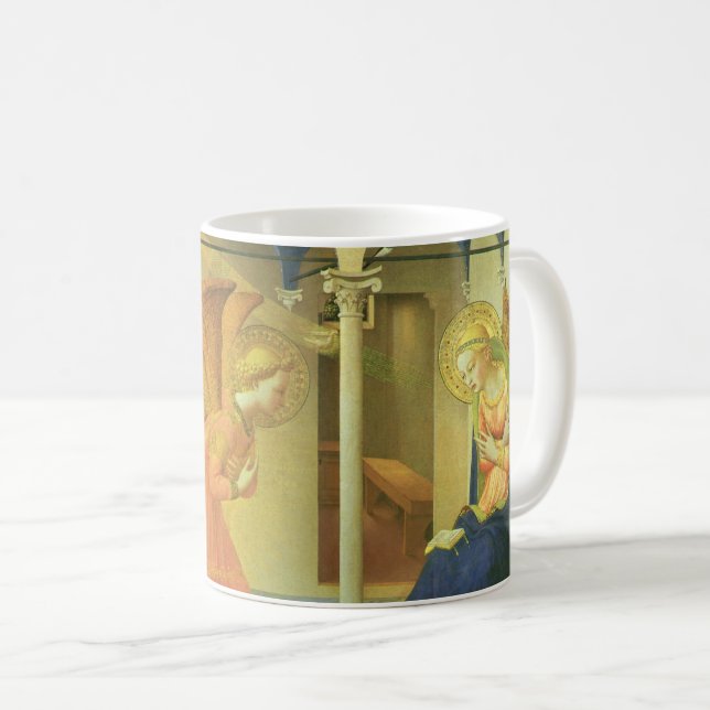 Mug Annonciation du Prado par Fra Angelico (Devant droit)