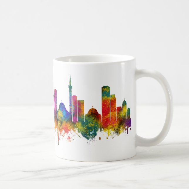 Mug Antalya Turkey Skyline (Droite)