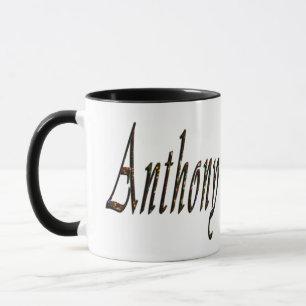 Mug Anthony Name Logo,