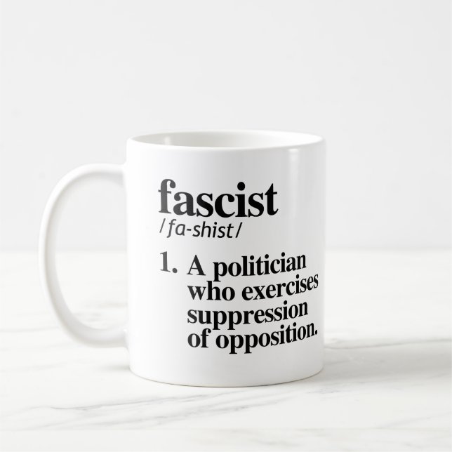 Mug Anti-fascisme (Gauche)