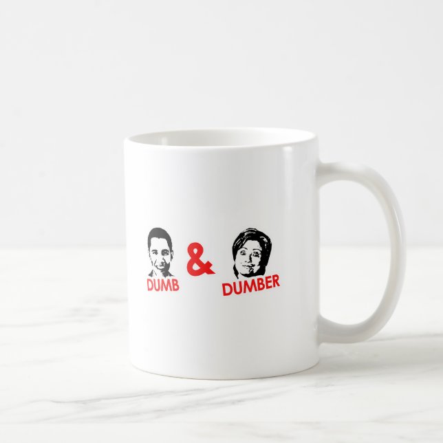 Mug Anti-Obama - muet et plus muet (Droite)