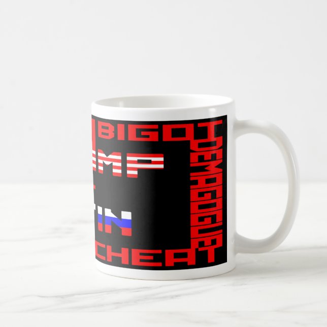 Mug Anti Trump+Poutine (Droite)