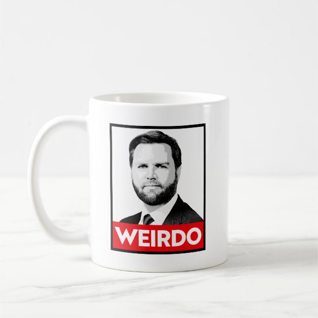 Mug Anti Trump Vance - Weirdo (Gauche)